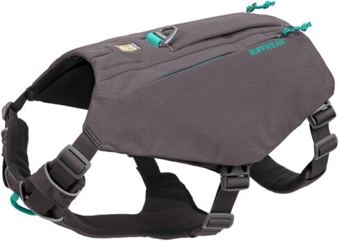 Ruffwear، سرج Switchbak للكلاب، حزمة وتسخير هجين للرحلات اليومية والاستخدام اليومي، سماق أحمر، متوسط in Kuwait