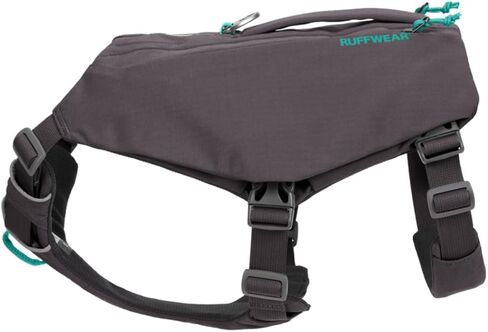 Ruffwear، سرج Switchbak للكلاب، حزمة وتسخير هجين للرحلات اليومية والاستخدام اليومي، سماق أحمر، متوسط in Kuwait