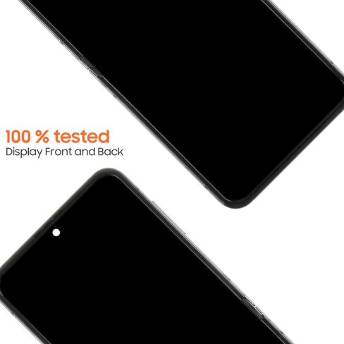 Original Inner Foldable for Samsung Galaxy Z Flip5 Screen Replacement for Samsung Z Flip 5 LCD Display SM-F731B SM-F731U LCD Digitizer Touch Screen Assembly Repair Part with Frame (Black) in Saudi Arabia