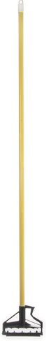 SPARTA 4166402 Spectrum Fiberglass Mop Handle With Quik-Release For Cleaning, Commercial, Residential, 60 Inches, White in Kuwait