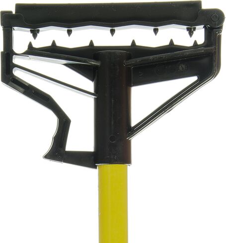 SPARTA 4166402 Spectrum Fiberglass Mop Handle With Quik-Release For Cleaning, Commercial, Residential, 60 Inches, White in Kuwait