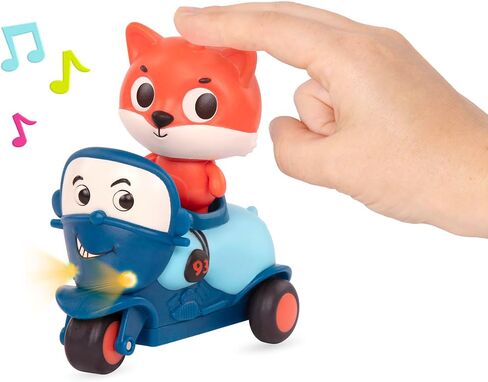 B. toys- Mini Riders- Cars & Animal Characters – Smart Car, Police Car, Van – Toy Cars for Toddlers, Kids – Lights & Sounds – 12 Months + in Saudi Arabia