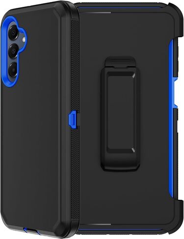 RubCase for Samsung Galaxy A16 5G Case with Belt Clip Holster,2X Screen Protector,Heavy Duty Military Grade Full Body Shockproof Dust-Proof Rugged Protective Cover for Samsung Galaxy A16 (Orange) in Kuwait