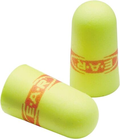 3M Ear Plugs, 200 Pairs/Box, E-A-Rsoft SuperFit 312-1256, Uncorded, Disposable, Foam, NRR 33, Drilling, Grinding, Machining, Sawing, Sanding, Welding, 1 Pair/Poly Bag,Yellow in Saudi Arabia