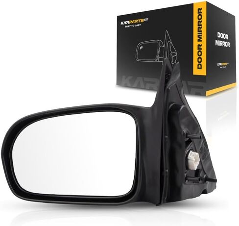 For Honda Civic 2001 2002 2003 2004 2005 Door Mirror Driver Side | Power | Non-Heated | Sedan | Textured | LX Model | Replacement For 76250-S5D-A11 | HO1320141 in Kuwait