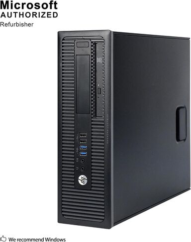 HP Prodesk 600 G1 SFF Slim Business Desktop Computer ، Intel I5-4570 حتى 3.60 جيجاهرتز ، ذاكرة الوصول العشوائي 8 جيجا بايت ، 256 جيجابايت SSD ، DVD ، USB 3.0 ، Windows 10 Pro 64 بت (متجدد) in Kuwait