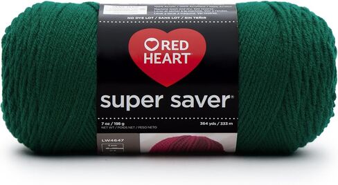 Red Heart Super Saver Yarn 0254 Pumpkin 7 oz - 198g - 364yds in Saudi Arabia