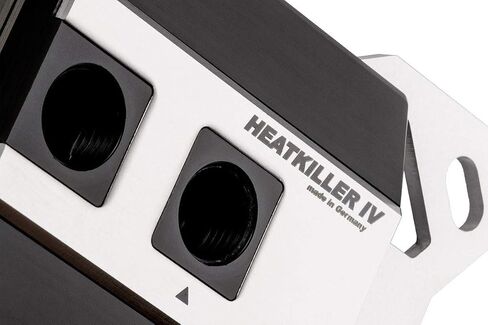 HEATKILLER IV PRO CPU Water Block with Thermal Grizzly KryoSheet (33x33mm) for AMD AM5 CPU, Acrylic in Saudi Arabia