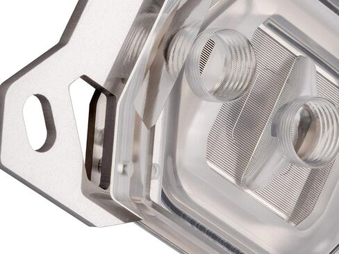 HEATKILLER IV PRO CPU Water Block with Thermal Grizzly KryoSheet (33x33mm) for AMD AM5 CPU, Acrylic in Saudi Arabia