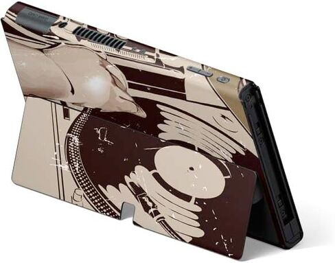 Skinit Decal Gaming Skin Compatible with Nintendo Switch OLED (2021) - DJ Spinning Design in Saudi Arabia
