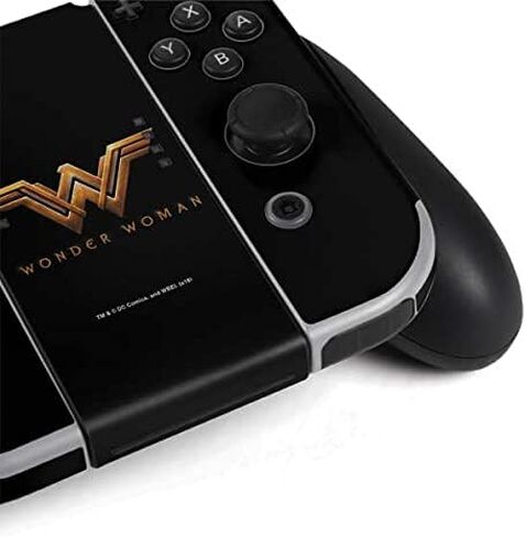 Skinit Decal Gaming Skin Compatible with Nintendo Switch OLED (2021) - Officially Licensed DC Comics Wonder Woman Main Characters Poster Design in Saudi Arabia