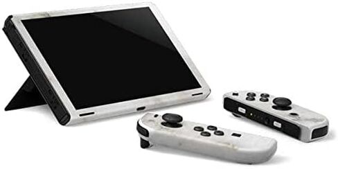 Skinit Decal Gaming Skin Compatible with Nintendo Switch OLED (2021) - Basic Marble Design in Saudi Arabia