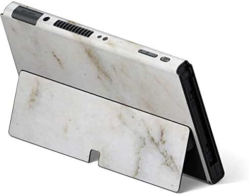 Skinit Decal Gaming Skin Compatible with Nintendo Switch OLED (2021) - Basic Marble Design in Saudi Arabia