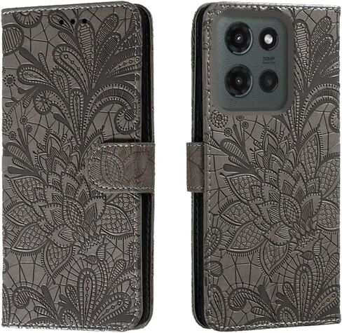 for Motorola Moto G 2025 Case Wallet with Holder Kickstand Magnetic Soft Leather Flip Fold Cover for Moto G 5G 2025 (Purple) in Saudi Arabia