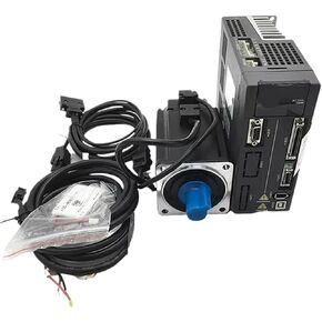 A2 Series 220V AC Servo Motor Kit 100W-7.5KW 20-bit Incremental Encoder 40/60/80/100/130/180mm RS-485/EtherCAT/CANpen(3KW-180mm-19.10Nm)