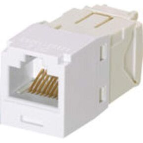 PANDUIT CJ688TGWH PANDUIT CJ688TGWH 1-Port MOD Jack IDC 8W8P UTPT568A/B CAT6 IP5 Mini-COMGIGA-TX White ROHS