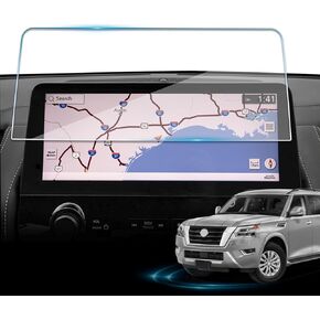 Screen Protector For Nissan Armada 2021-2024,Tempered Glass Protective Film For Armada 2024 2023 Accessories - 12.3 inch