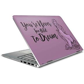 Skinit Decal Laptop Skin Compatible with Spectre x360 15.6in (2-in-1) - Officially Licensed Disney Rapunzel Never Too Old to Dream Design