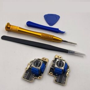 YANHAO [Video Game Parts] Electromagnetic Joystick Module for Steam Deck No Drifting Joystick Design for Repair Replacement [Replace] (Color : with Tool)