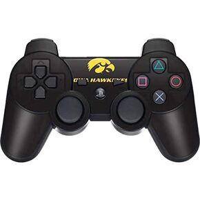 Skinit Decal Gaming Skin for PS3 Dual Shock Wireless Controller - Officially Licensed University of Iowa Iowa Hawkeyes Design