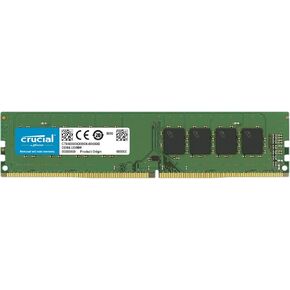 Crucial Server Memory 16GB DDR4 DIMM 288-pin - 2666 MHz / PC4-21300 - CL19-1.2 V - unbuffered - ECC CT16G4WFD8266