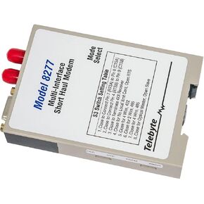 Model 8277 - RS-232, RS-422, or RS-485 to Fiber Optic Line Driver