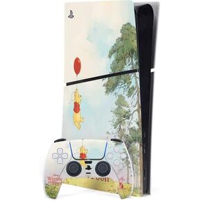 Skinit Mucal Gaming Gaming Concernged مع حزمة PS5 Slim Digital Edition - Disney Winnie Winnie the Pooh All Forefer Design
