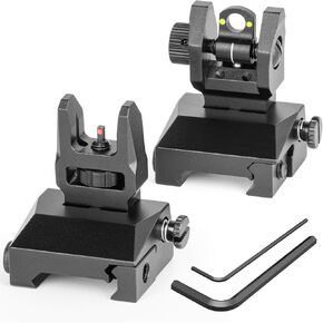 Gexmil Optic Iron Seads نطاقات الحديد البصرية الألياف النطاقات الأمامية والخلفية النطاقات الاحتياطية Red/Green الألياف البصرية النقطة القابلة للتعديل مع الانتقال السريع ، الأسود
