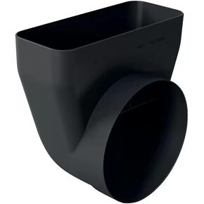 90° Adaptor Piece Round/Flat