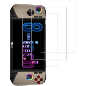 Screen Protector for MSI's New Claw 8 AI+ Handheld Game Console,Tempered Glass Film Anti-Scratch High Touch Sensitivity,3 Pack