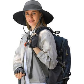 Peicees Fishing Hat UPF 50+ Wide Brim Sun Hat for Women Sun Hat with UV Protection, Safari Hats and Hiking Hats for Women in Saudi Arabia