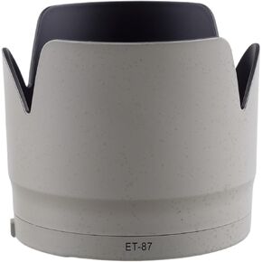 ET-87 Camera Lens Hood for Canon EF 70-200mm f/2.8L is III USM snap-on Bracket Can be Installed in Reverse