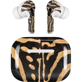 Skinit Skinit Audio Audio Skin متوافق مع Apple Airpods Pro (2rd Gen ، 2022) - Skinit تصميم Zebra المصمم في الأصل