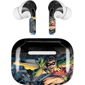 Skinit Decal Audio Skin Compatible with AirPods Pro 2nd Gen - Officially Licensed DC Comics Batman War on Crime Cover (Brazil) Design