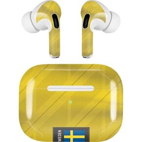 Skinit Skinit Audio Audio Skiner مع Airpods Pro 2nd Gen - Portugal Soccer Flag Design
