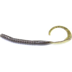 Zoom 026025 Ol'Monster Magnum Worm Bait,10 1/2-Inch, 9-Pack, Green Pumpkin