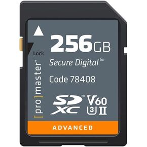 ProMaster SDXC 256GB Advanced UHS-II V60