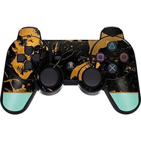 Skinit Decal Gaming Skin for PS3 Dual Shock Wireless Controller - Originally Designed Chunky Marble Design