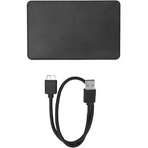 2.5in HDD Enclosure High Speed Data Transfer Anti Static ABS Case USB 3.0 for Windows Vista