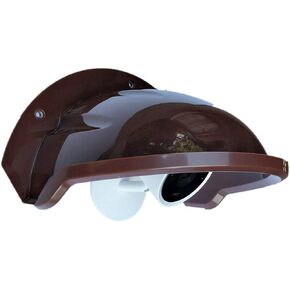 غلاف الكاميرا Universal Sun Rain Shade Shield لعش/حلقة/Arlo/Dome/Bullet Outdoor Camera - Coffee (1)