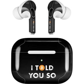 Skinit Decal Audio Skin Compatible with Apple AirPods Pro (2rd Gen, 2022) - Skinit Originally Designed I Told You So Design