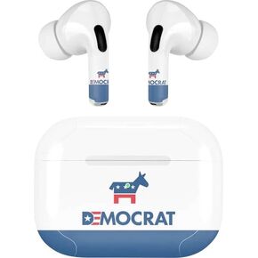 Skinit Skinit Audio Audio Skin متوافق مع Apple Airpods Pro (2rd Gen ، 2022) - Skinit مصمم في الأصل تصميم الأزرق والأحمر