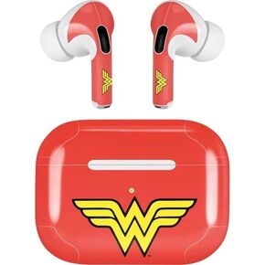 Skinit Skinit Audio Audio Skin متوافق مع AirPods Pro 2nd Gen - DC Comics Comics Wonder Logo Design