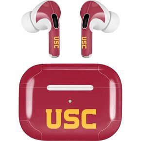 Skinit Decal Audio Skin Compatible with AirPods Pro 2nd Gen - Officially Licensed University of Southern California USC Trojans Yellow Design
