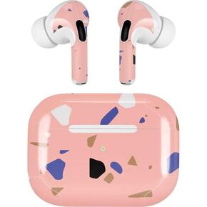Skinit Decal Audio Skin Compatible with Apple AirPods Pro (2rd Gen, 2022) - Skinit Originally Designed Pink Terrazzo Design