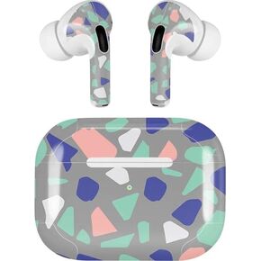 Skinit Decal Audio Skin Compatible with Apple AirPods Pro (2rd Gen, 2022) - Skinit Originally Designed Cement Terrazzo Design