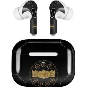 Skinit Decal Audio Skin Compatible with AirPods Pro 2nd Gen - Officially Licensed HBO House of The Dragon Red Tararyen Sigil Design
