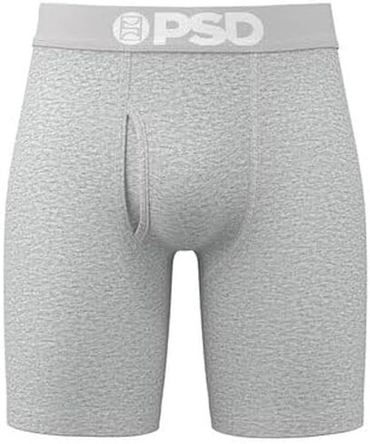 PSD Men's Athl Grey Sld Modal Boxer Briefs, Gray, S in Saudi Arabia