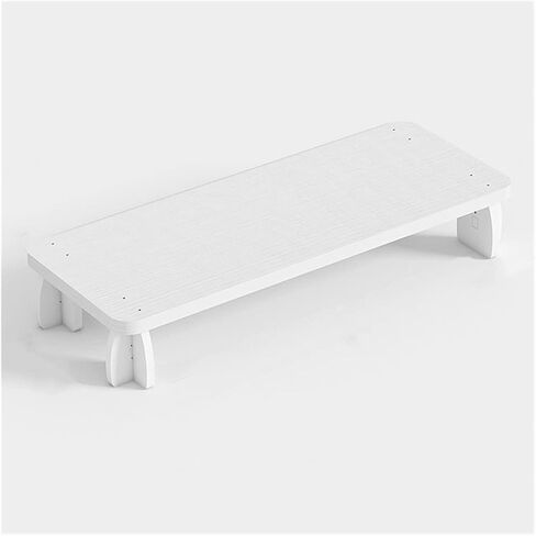 cpu stand CPU Stand Holder, Wood PC Tower Stand Monitor Stand Riser, PC Host Case Holder Wooden Multifunctional Shelf for Desk Home Office computer tower stand ( Color : A ) in Saudi Arabia