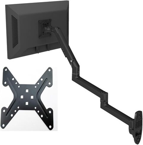 DL-7013 17-38 بوصة ميكانيكية من الألومنيوم الصلب LCD Monitor Mount TV Mount Bracket Long 2-10 kg 3-11 kg 100x100 200x200 (مع محول 1) in Kuwait
